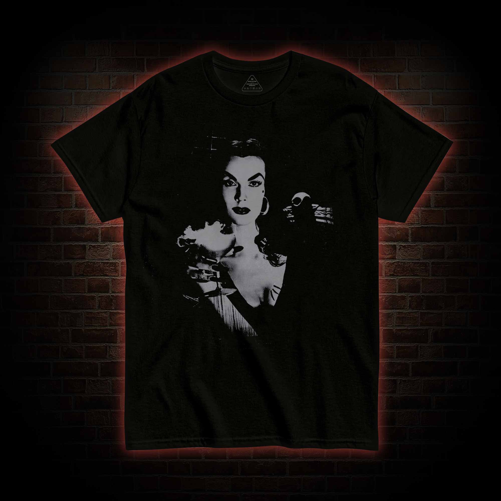 Glamour with a Ghastly Twist T-shirt