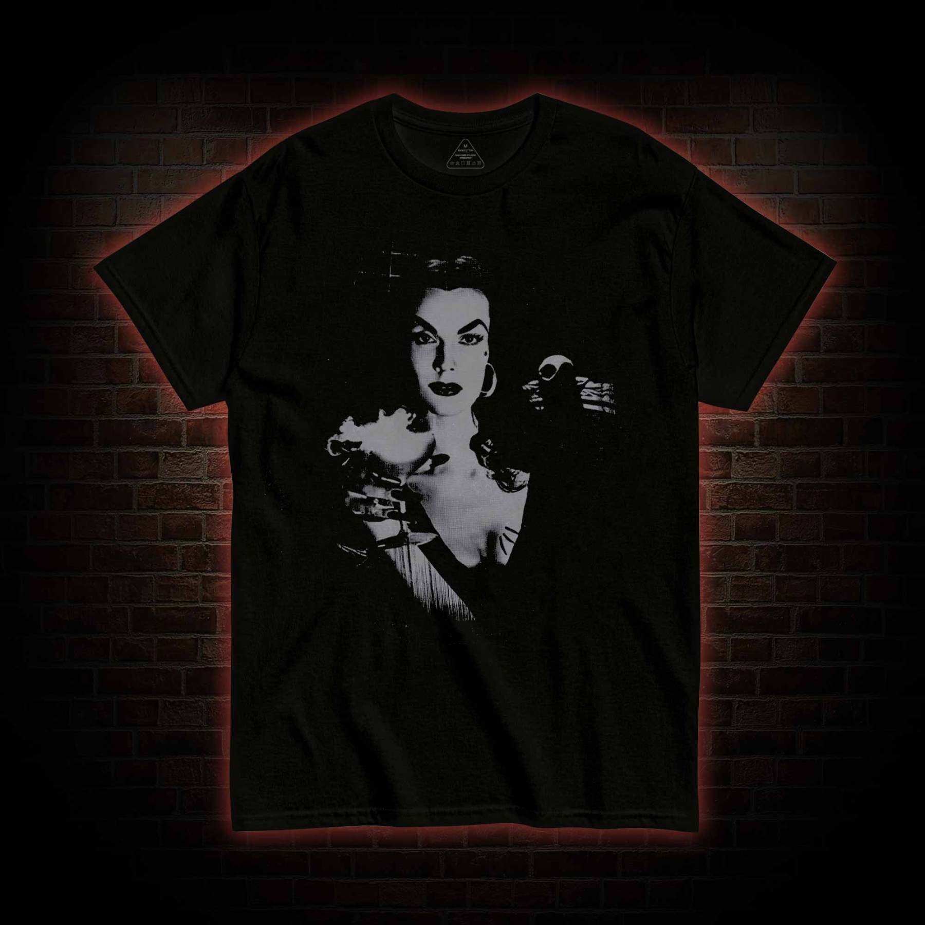 Glamour with a Ghastly Twist T-shirt