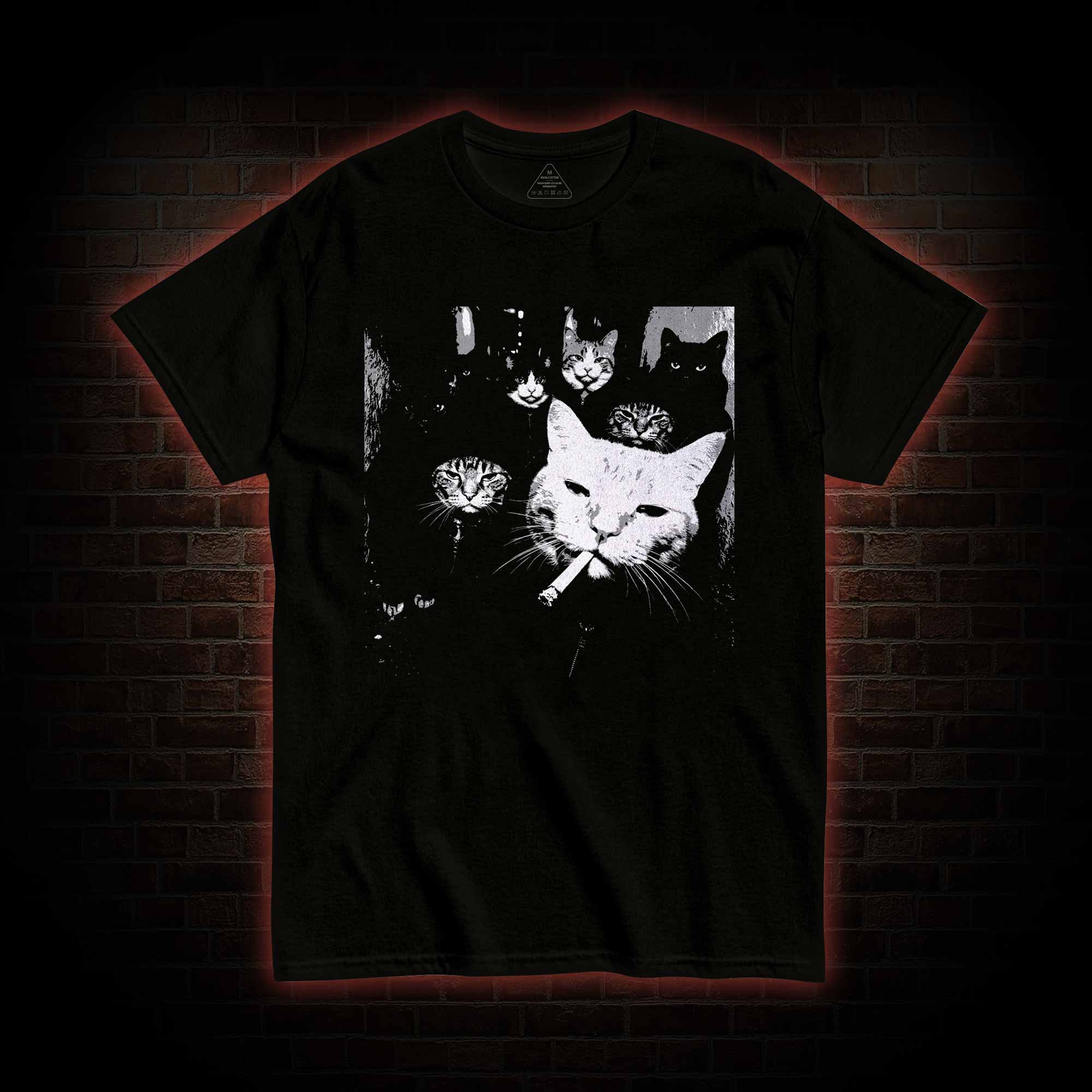 Gangster Cat T-shirt