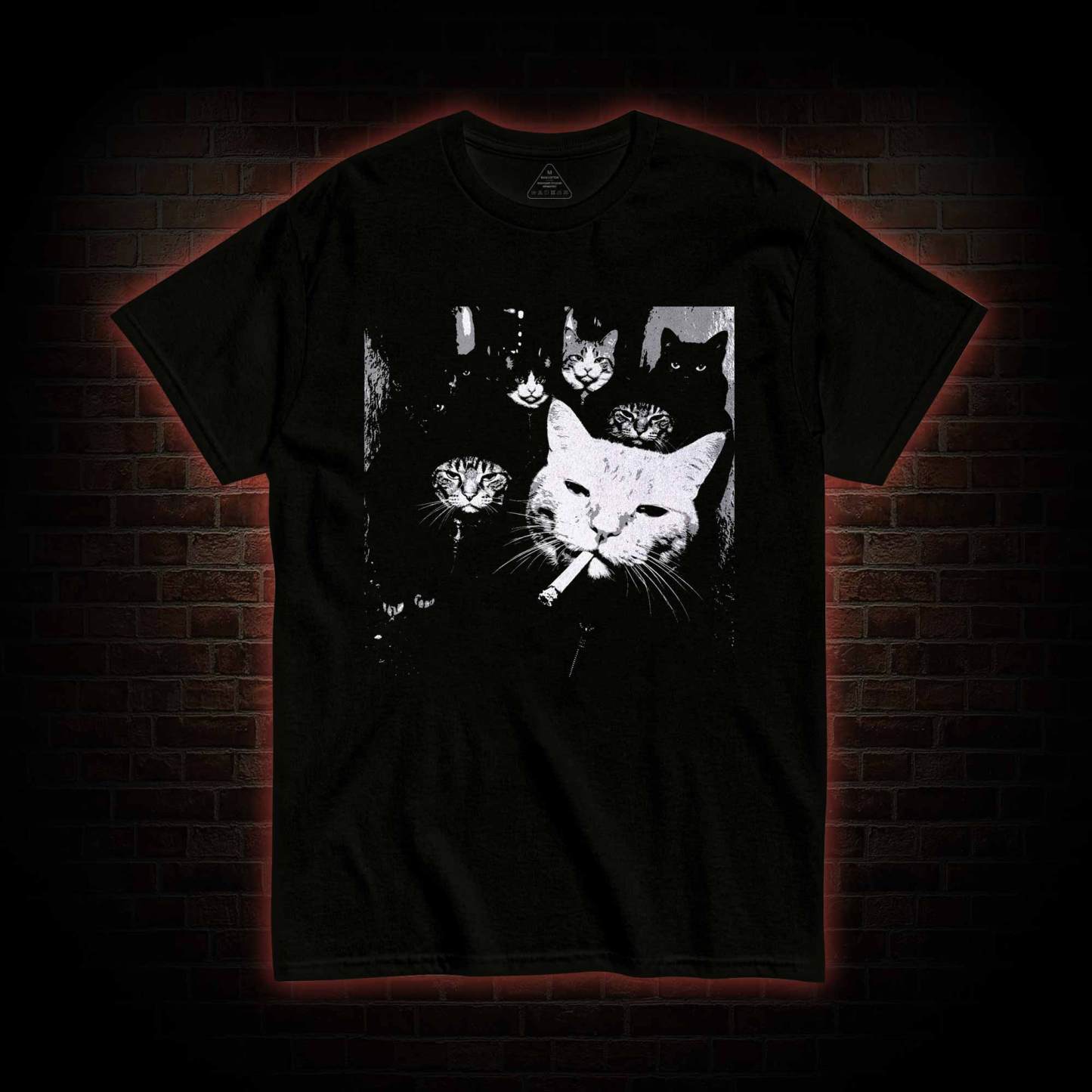 Gangster Cat T-shirt