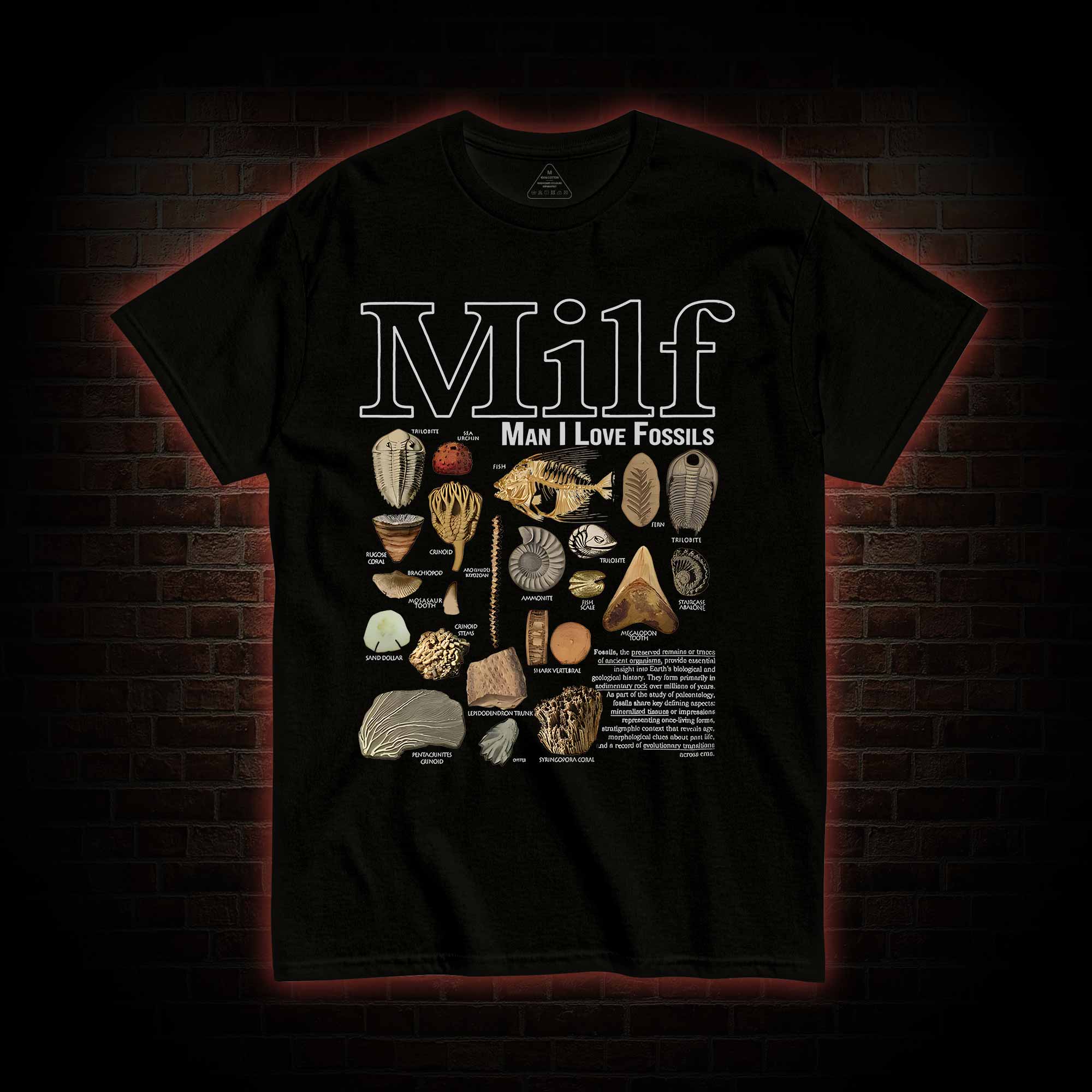 Man I Love Fossils T-shirt