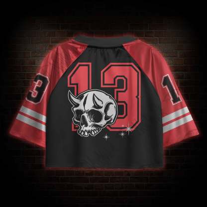The Devil Herself Sports Crop Jersey