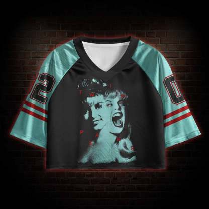 Fire Walk with Me Sports Crop Jersey