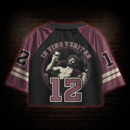 God of Wine Sports Crop Jersey
