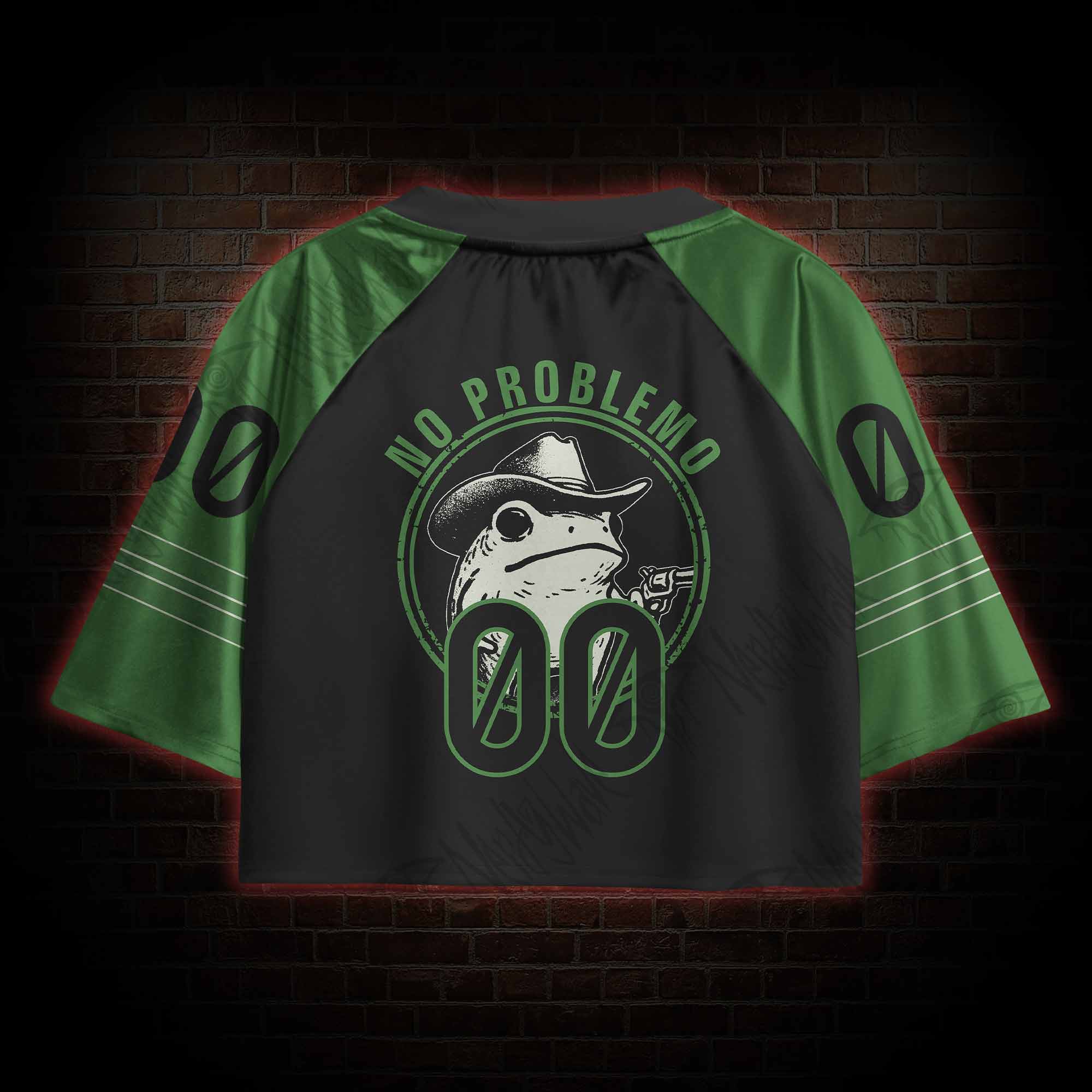 No Problemo Frog Sports Crop Jersey