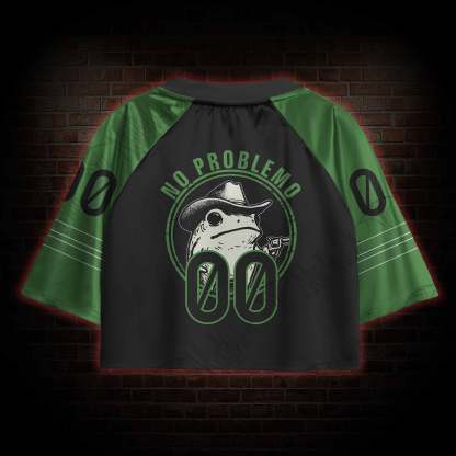 No Problemo Frog Sports Crop Jersey