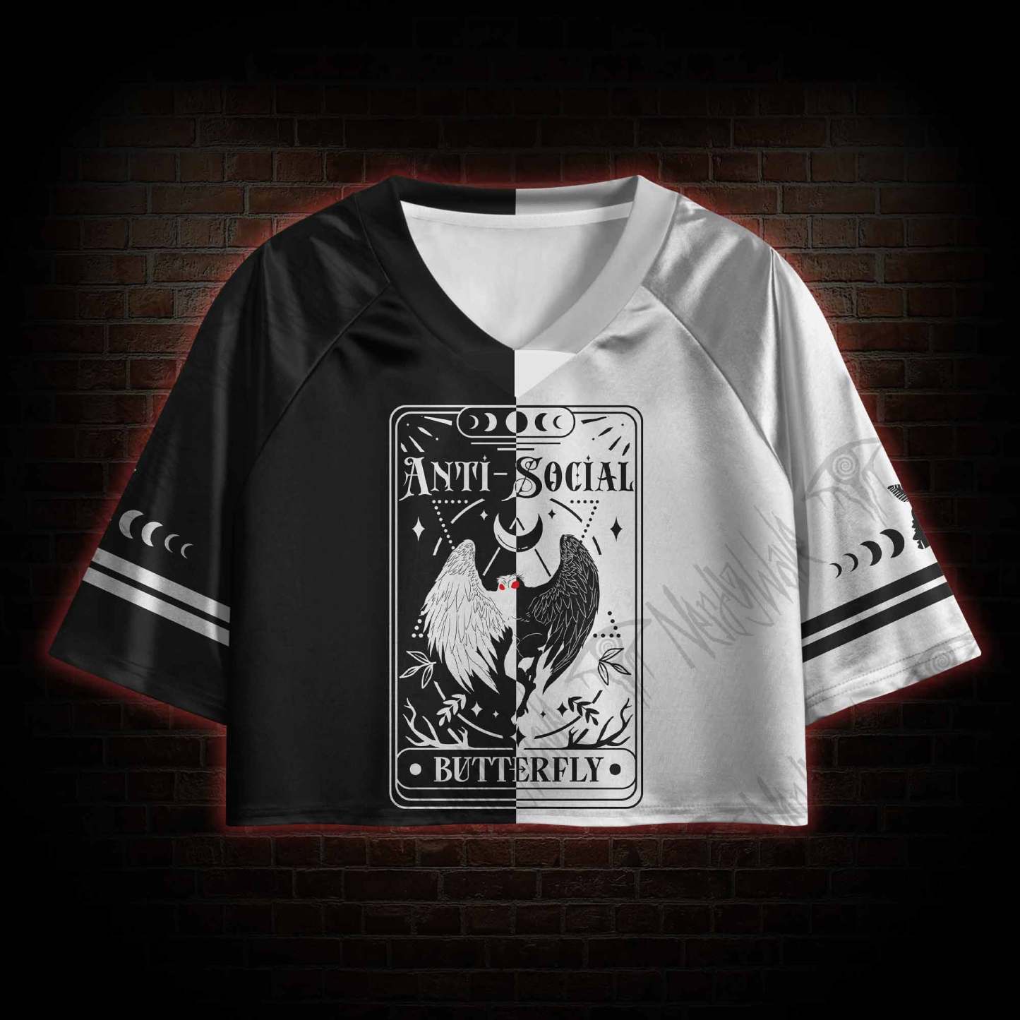 Anti-Social Butterfly Sports Crop Jersey
