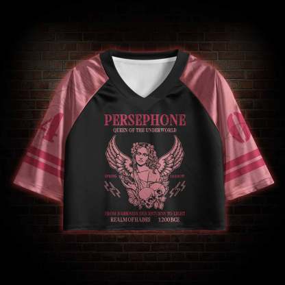 Bound by seeds Sports Crop Jersey