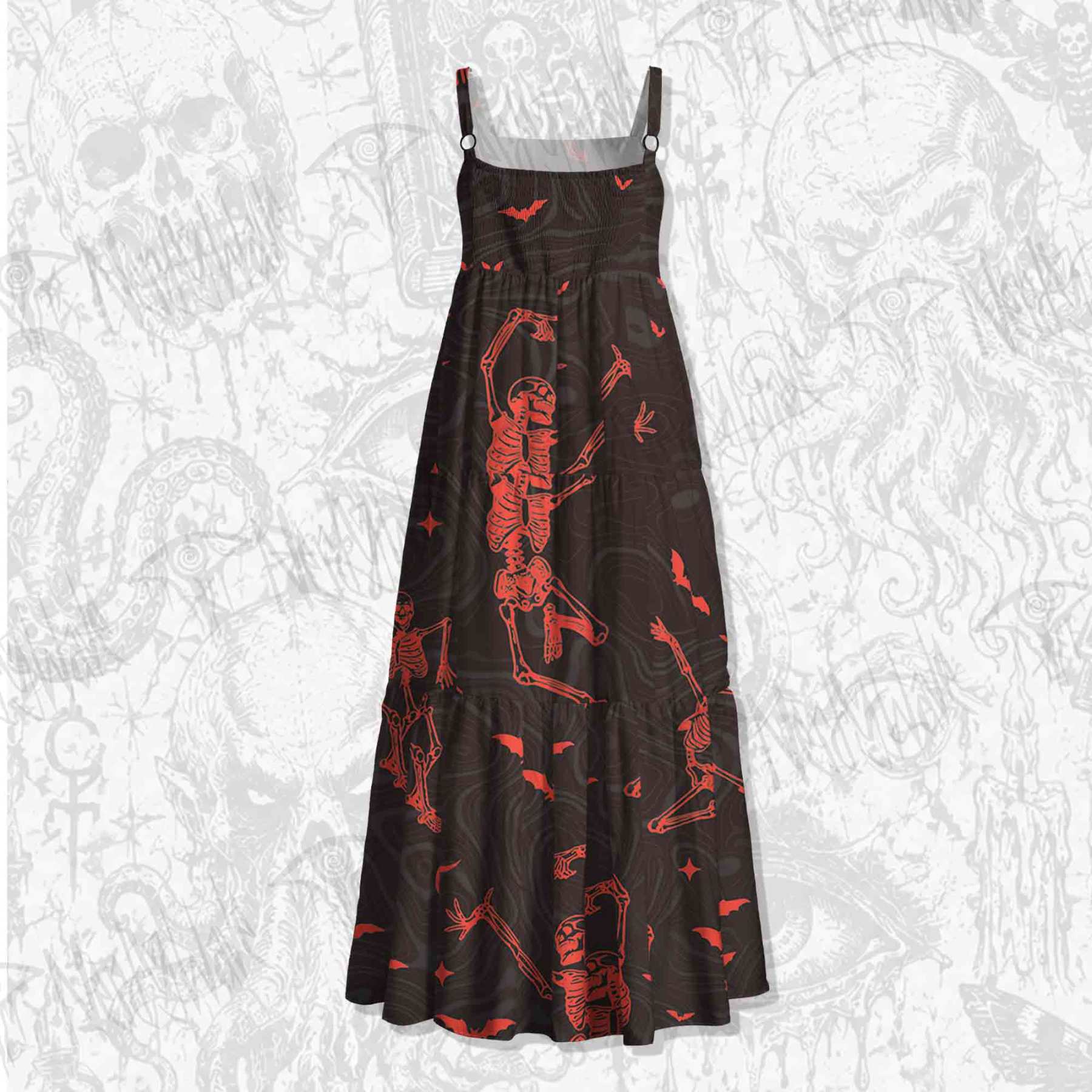 Surviving Purely Out of Spite Spaghetti Strap Long Dress