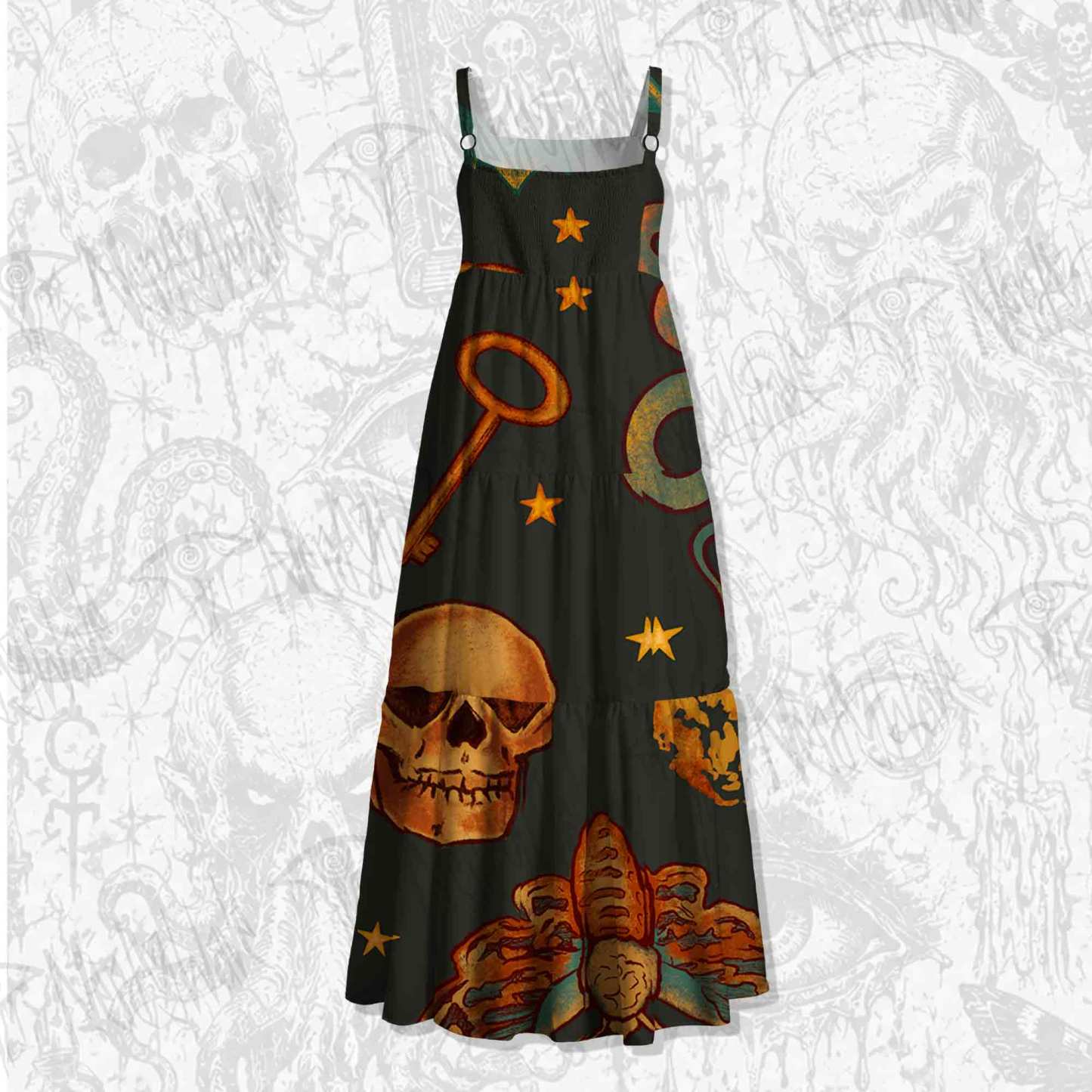 Magic Ingredients Spaghetti Strap Long Dress