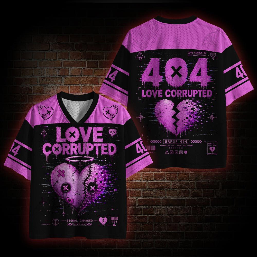 Love Corrupted Mesh Jersey