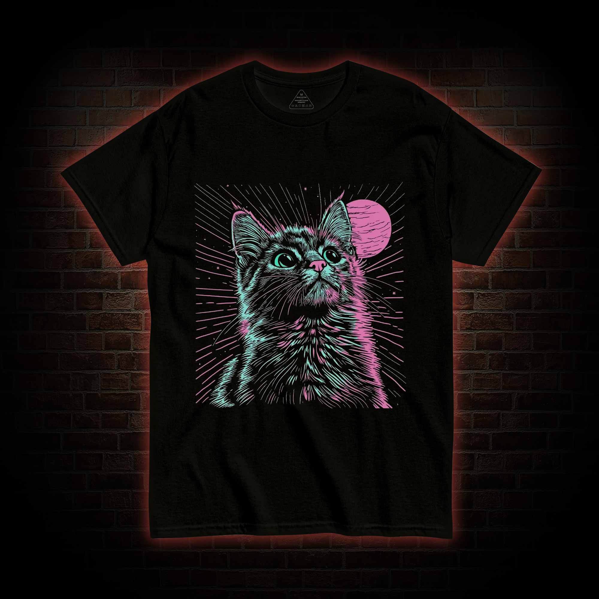 Psychedelic Cat T-shirt