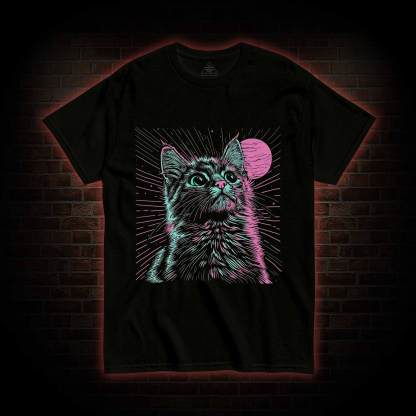 Psychedelic Cat T-shirt