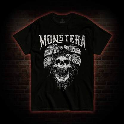 Monstera Skull T-shirt
