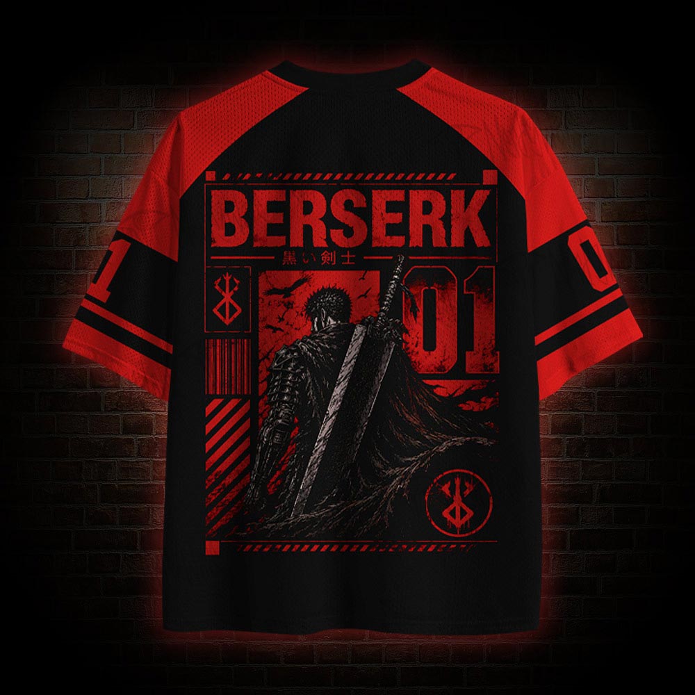 The Black Swordsman Mesh Jersey