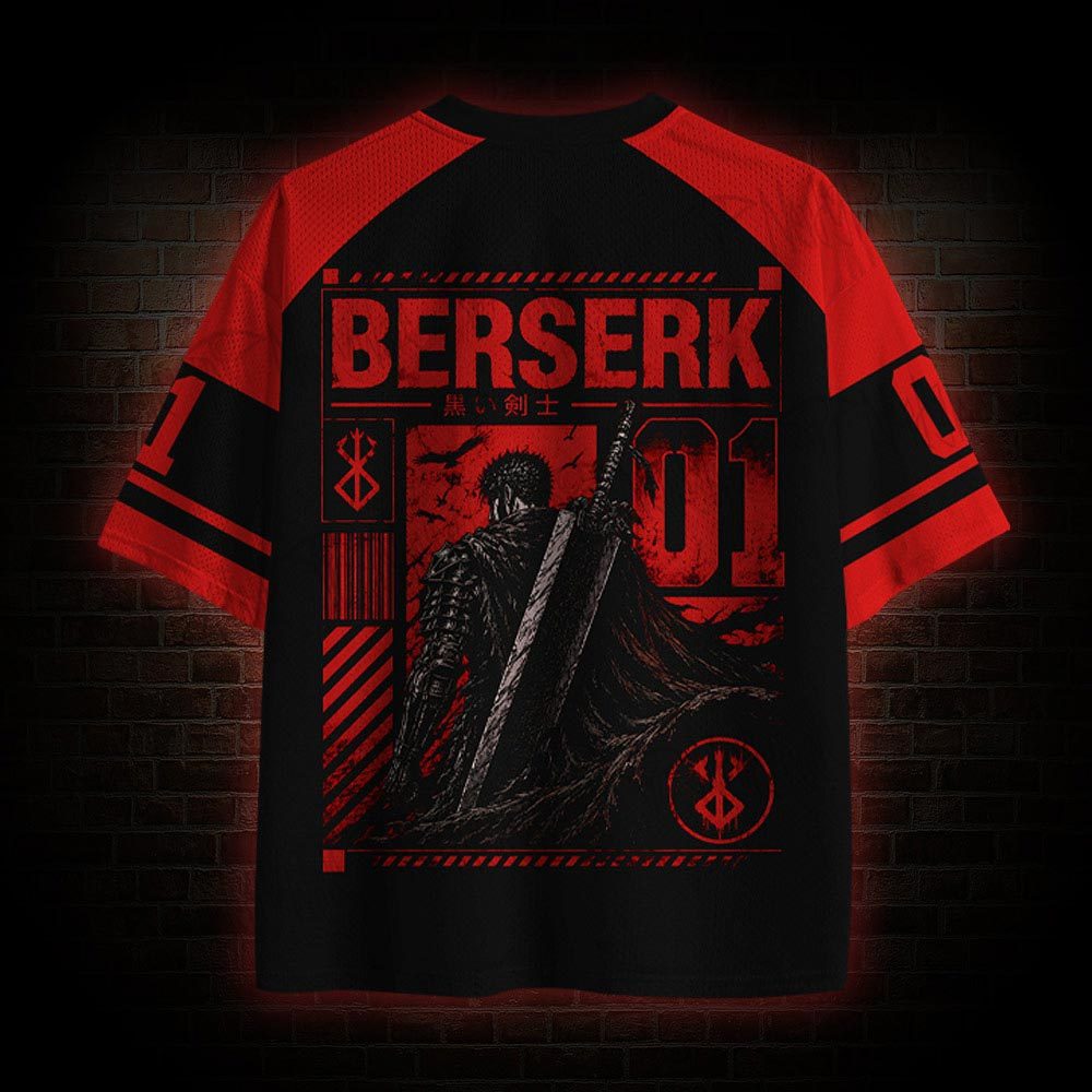 The Black Swordsman Mesh Jersey