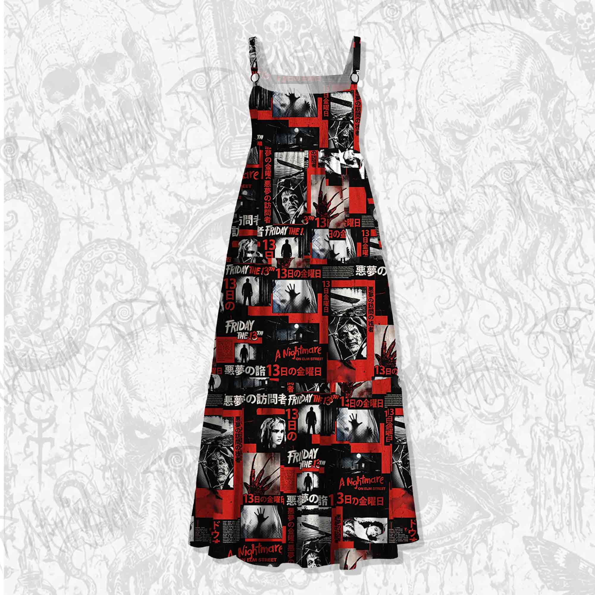 Welcome to Prime Time Strap Long Dress