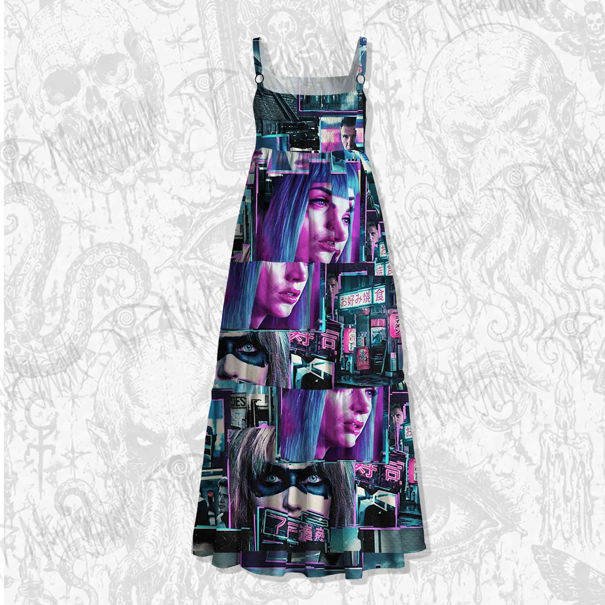 All the Best Memories are Hers Strap Long Dress