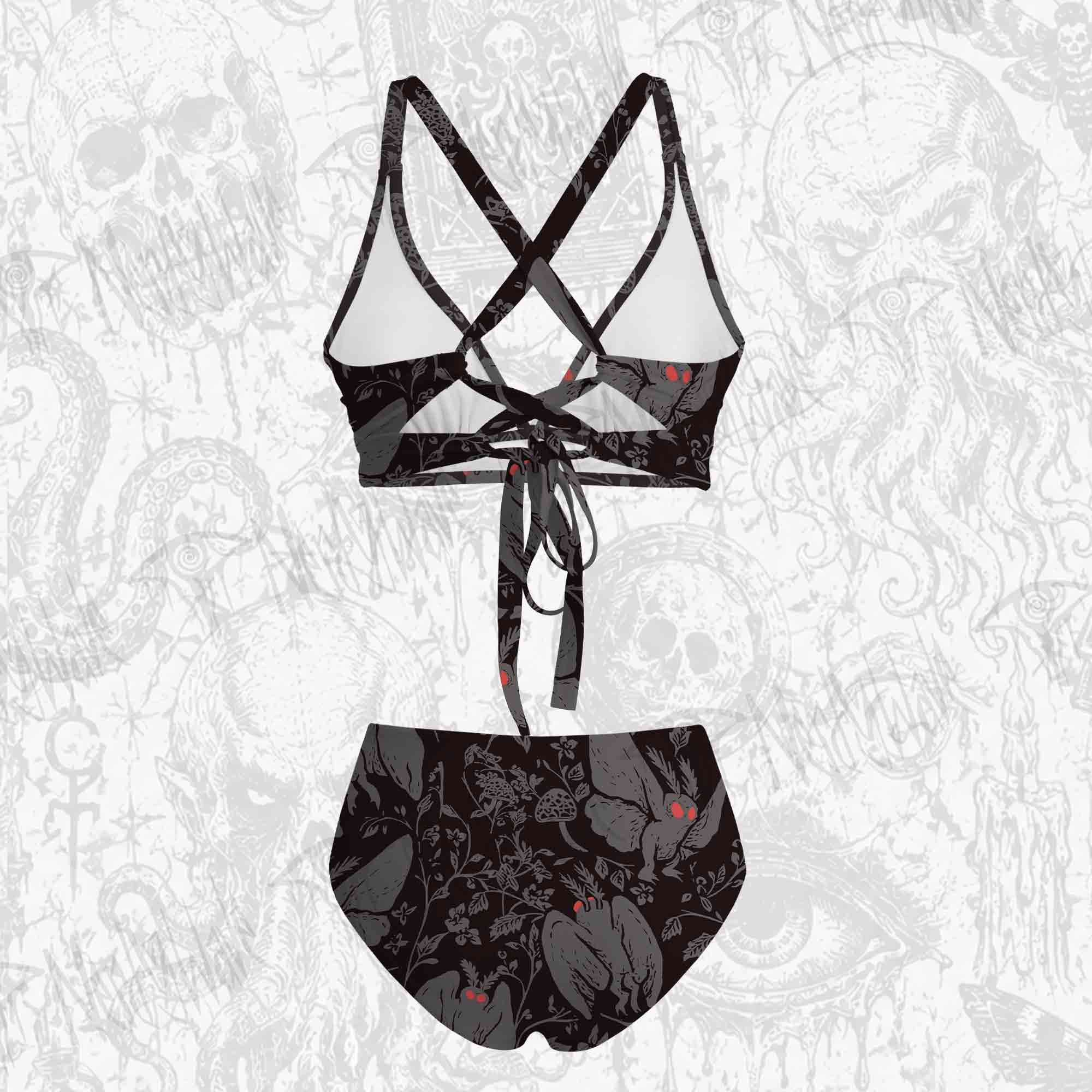 Mothman in the Jungle Bikini Set