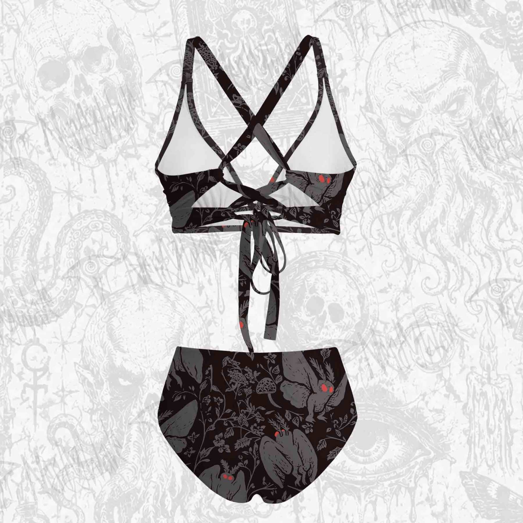 Mothman in the Jungle Bikini Set