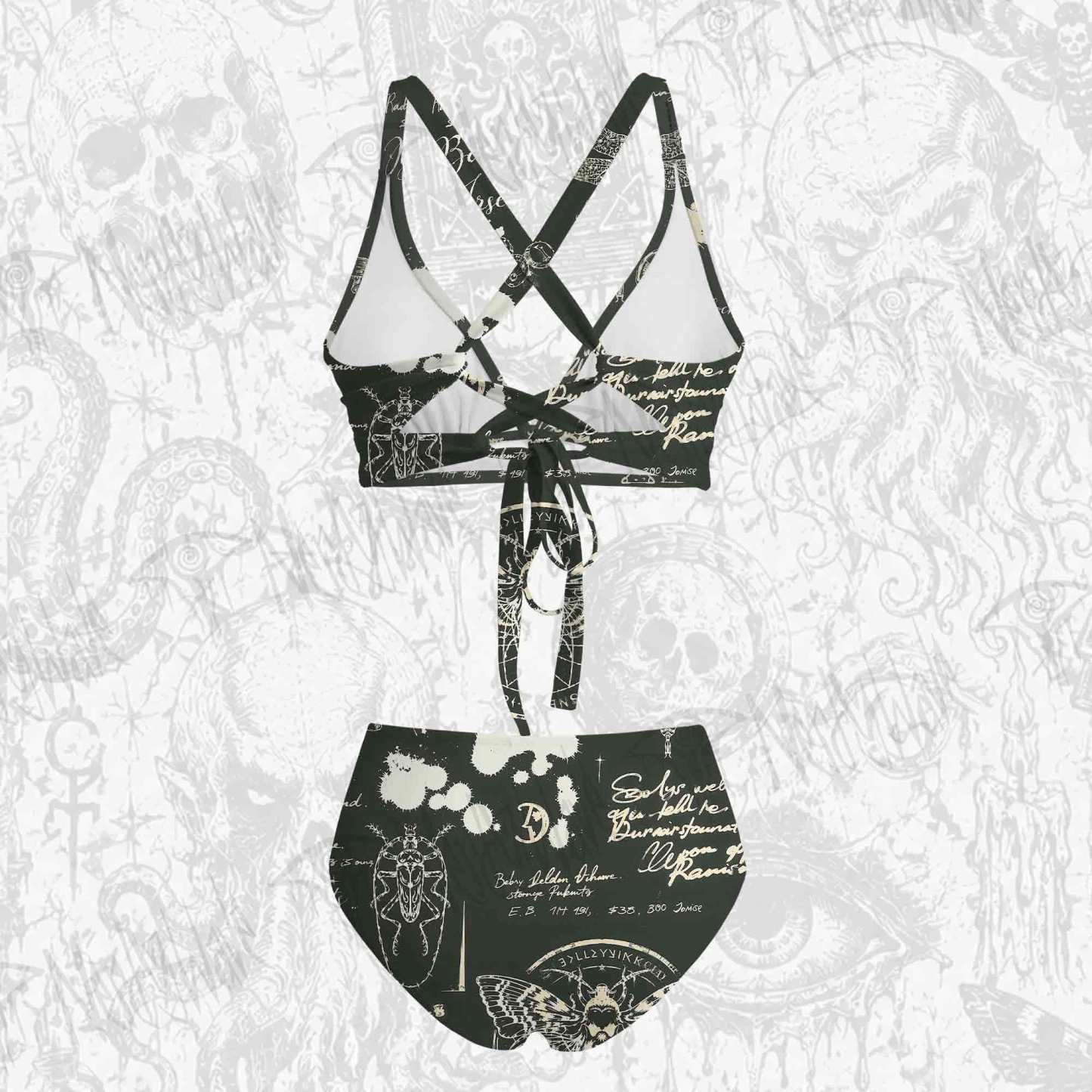 Retro Insects Bikini Set