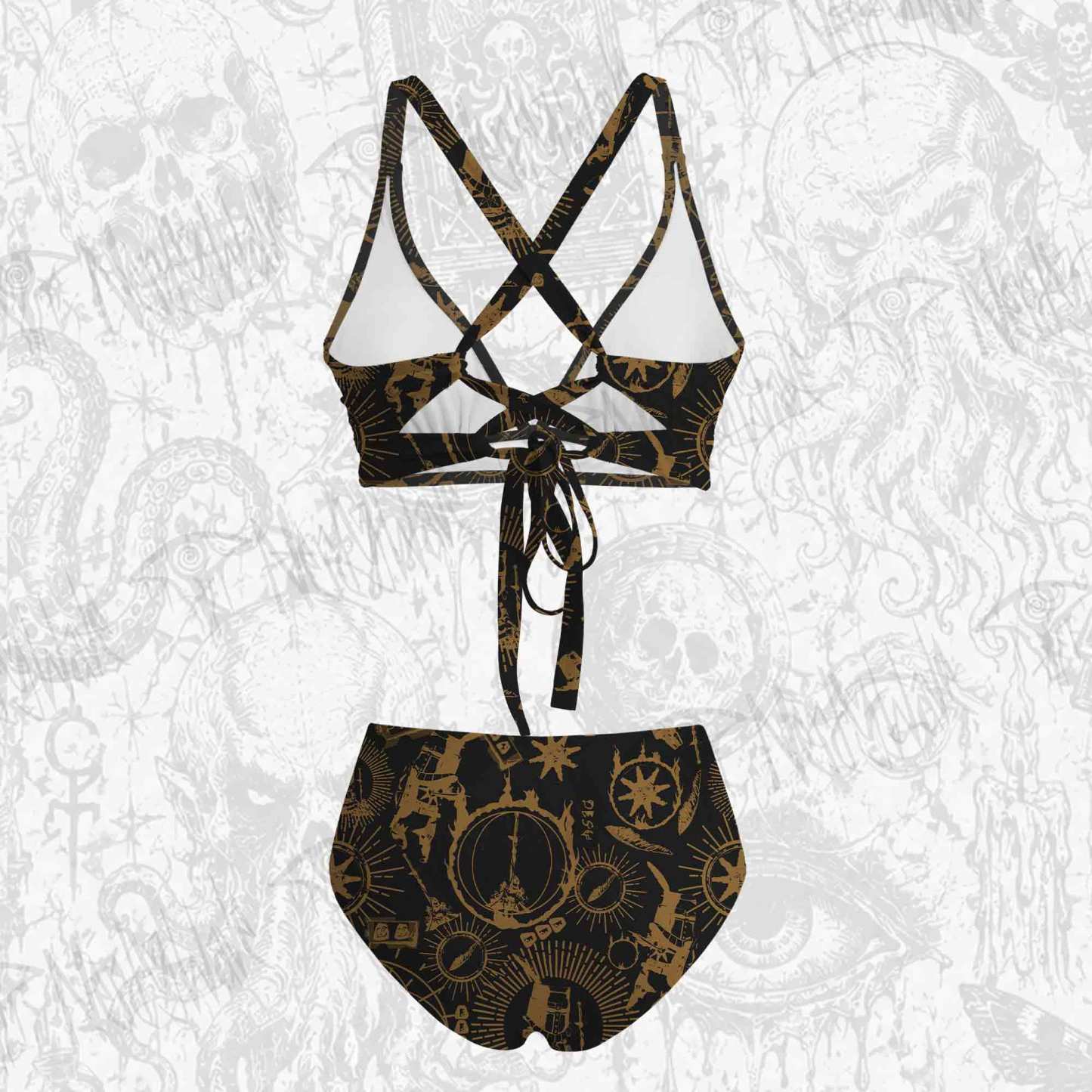 Retro Praise the Sun Bikini Set
