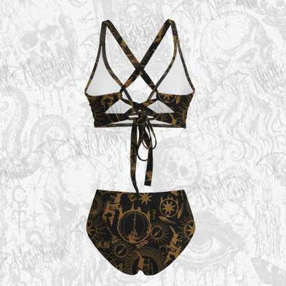 Retro Praise the Sun Bikini Set