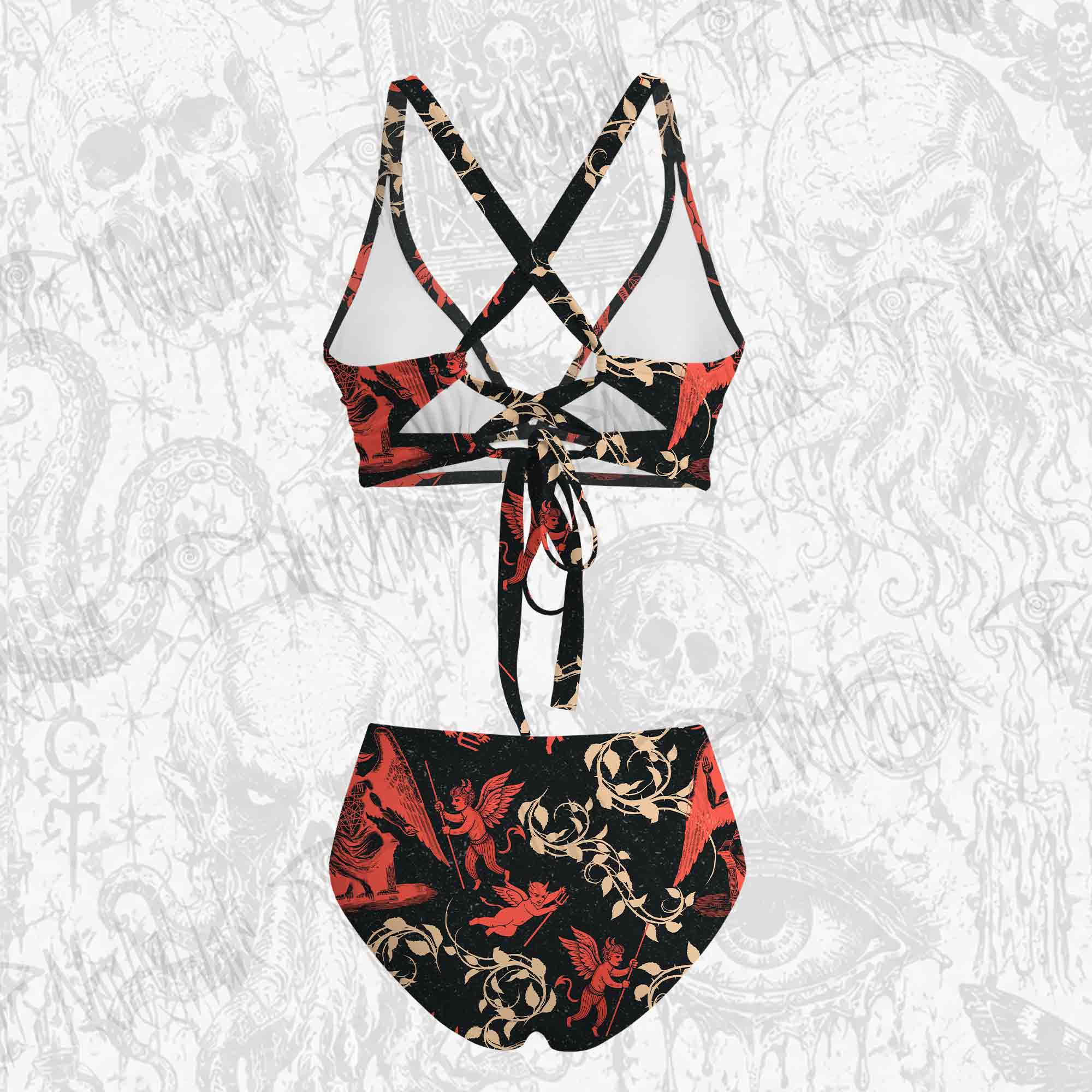 Devil Bikini Set