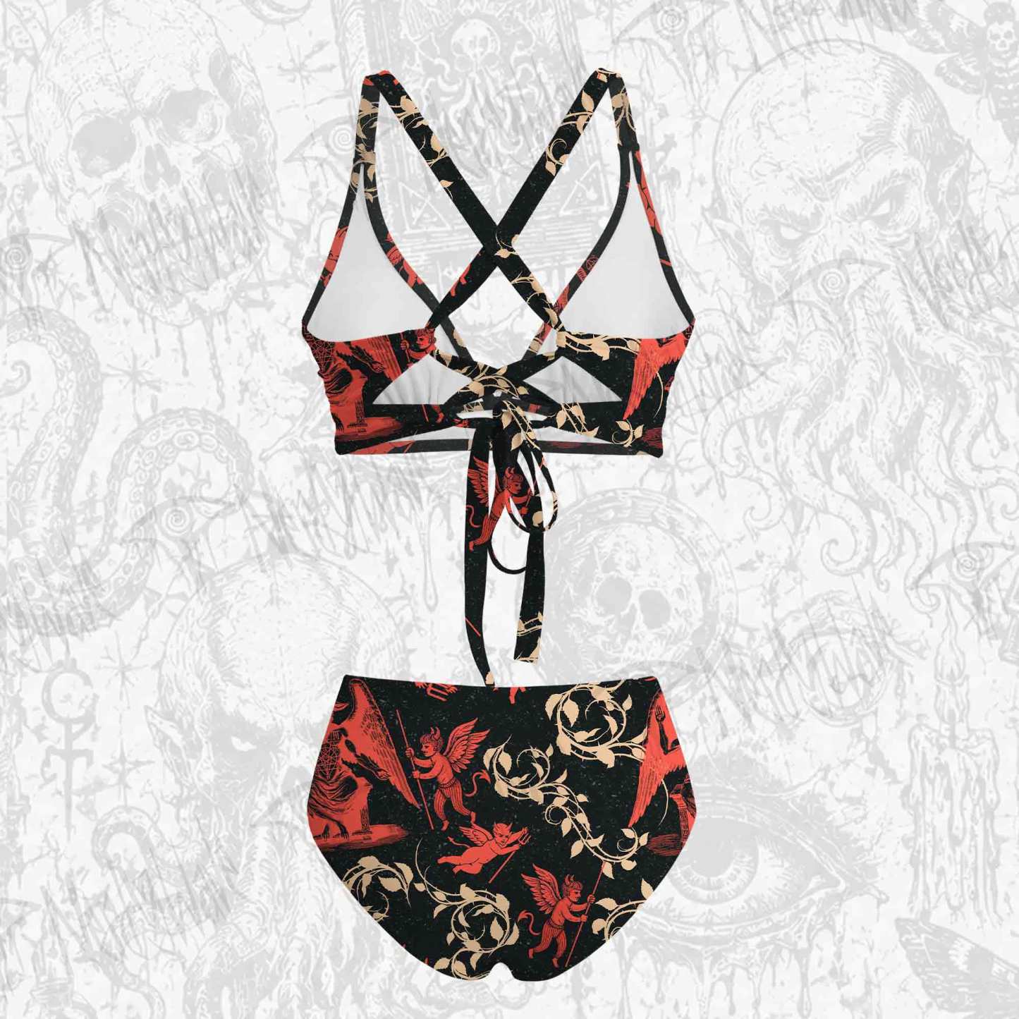 Devil Bikini Set