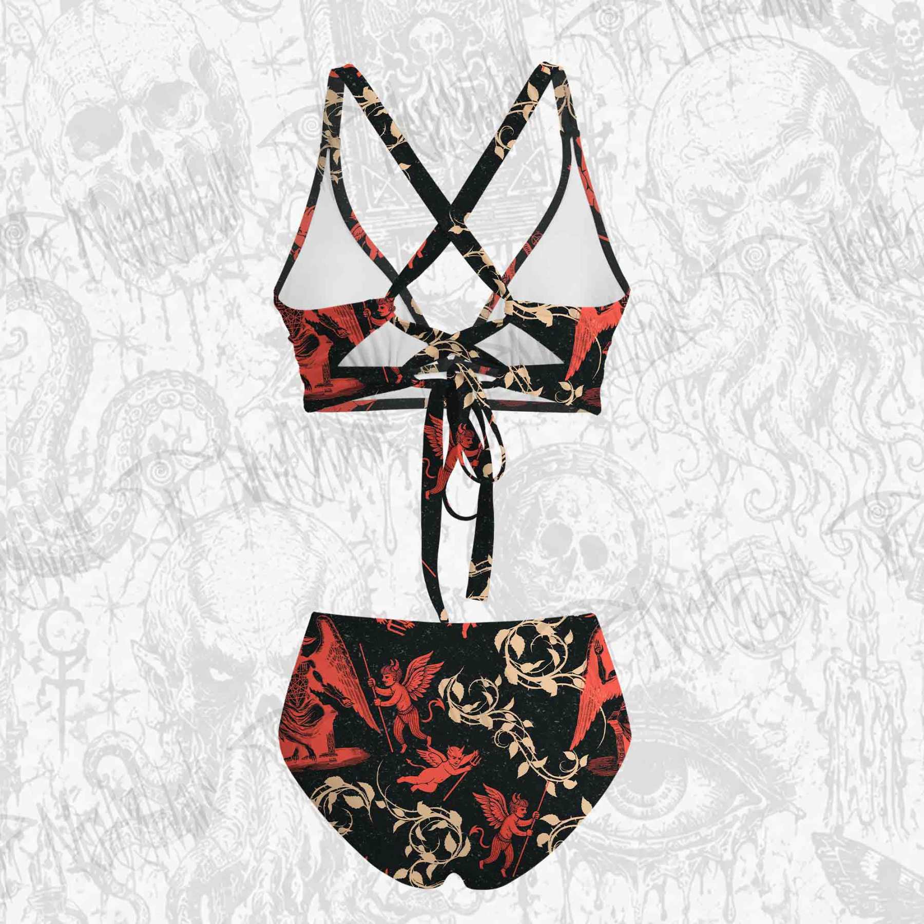 Devil Bikini Set