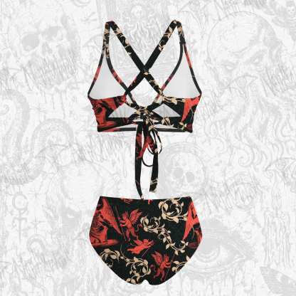 Devil Bikini Set
