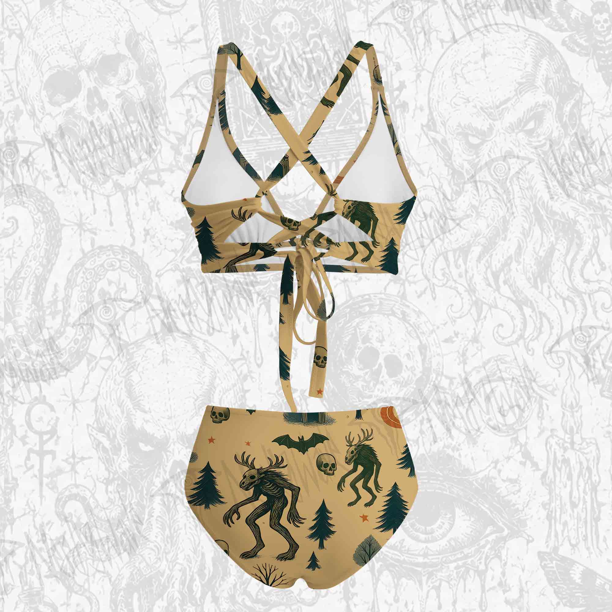 Wendigo in the Forest Bikini Set