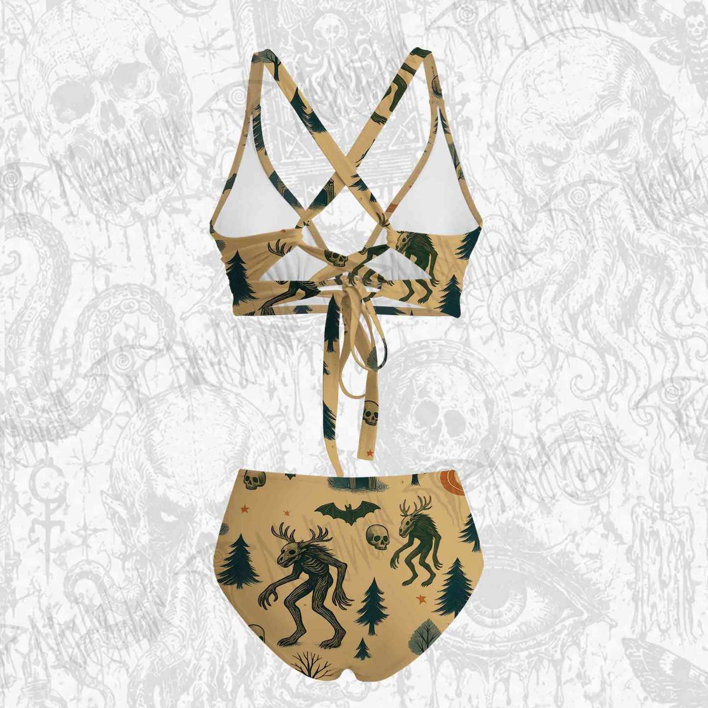 Wendigo in the Forest Bikini Set