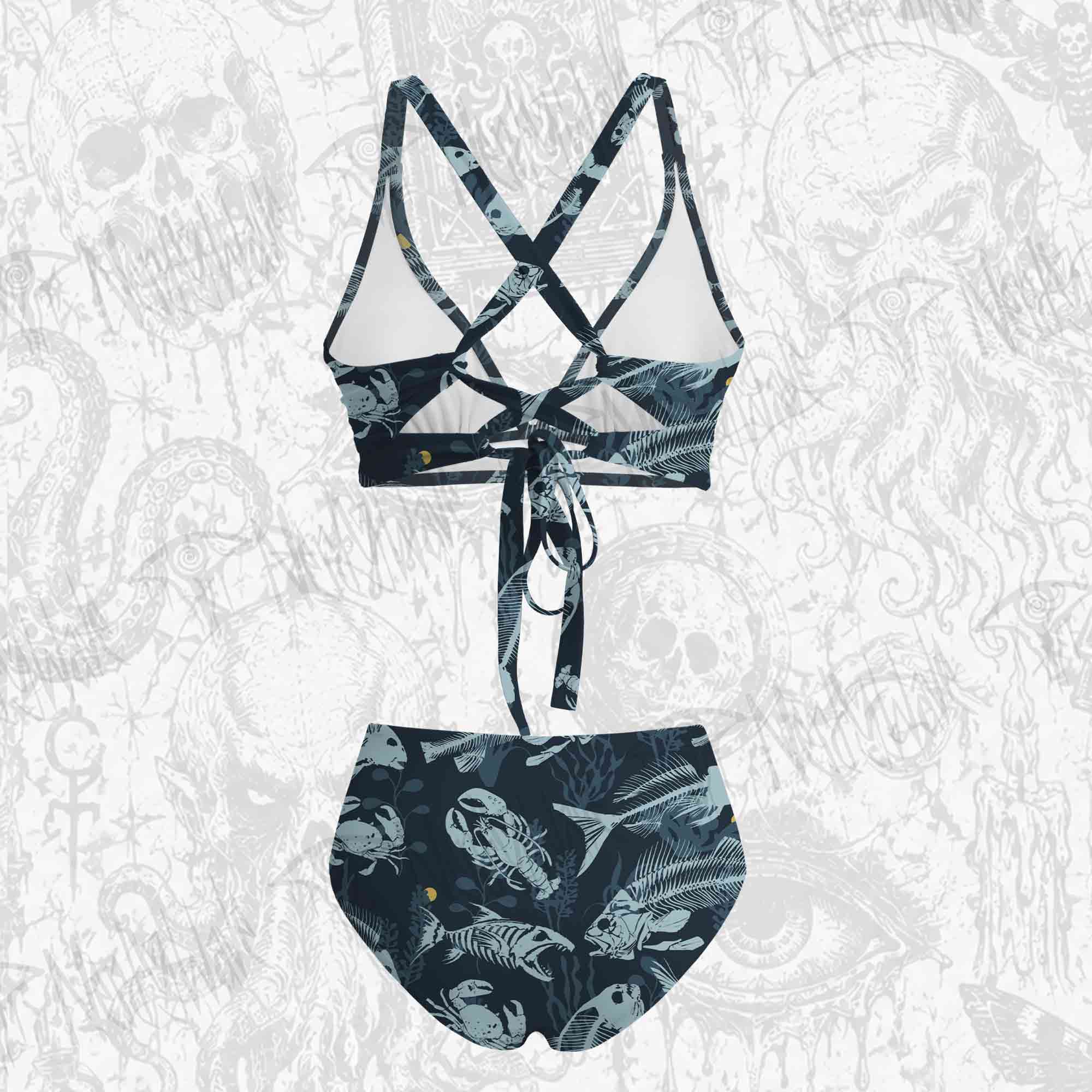 Fish bones Bikini Set