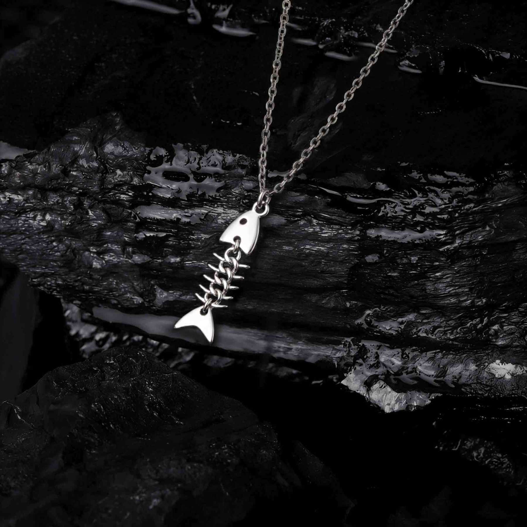 Fish Bone Necklace