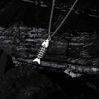 Fish Bone Necklace