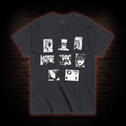 Retro Horror Manga T-shirt