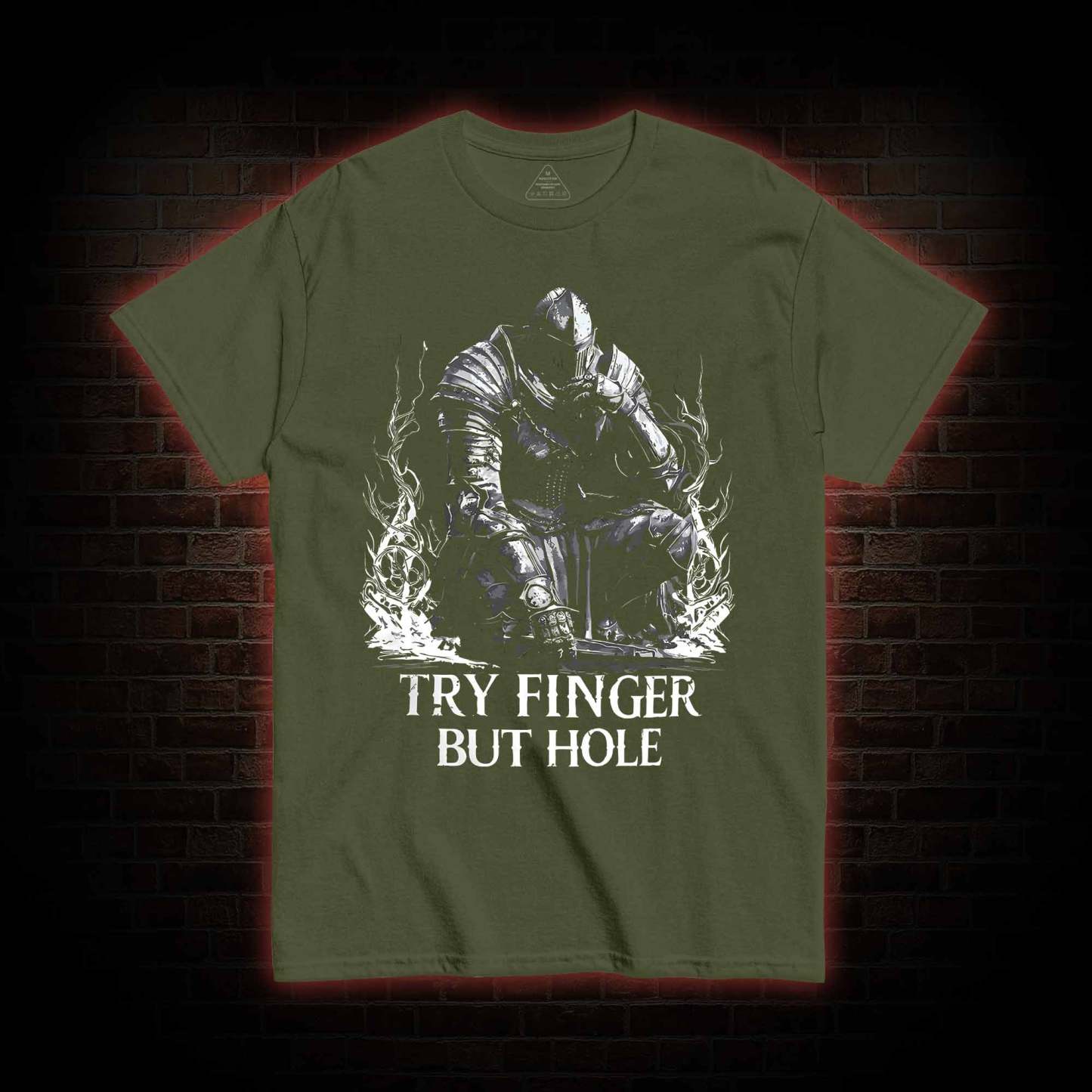 Try Finger but Hole T-shirt