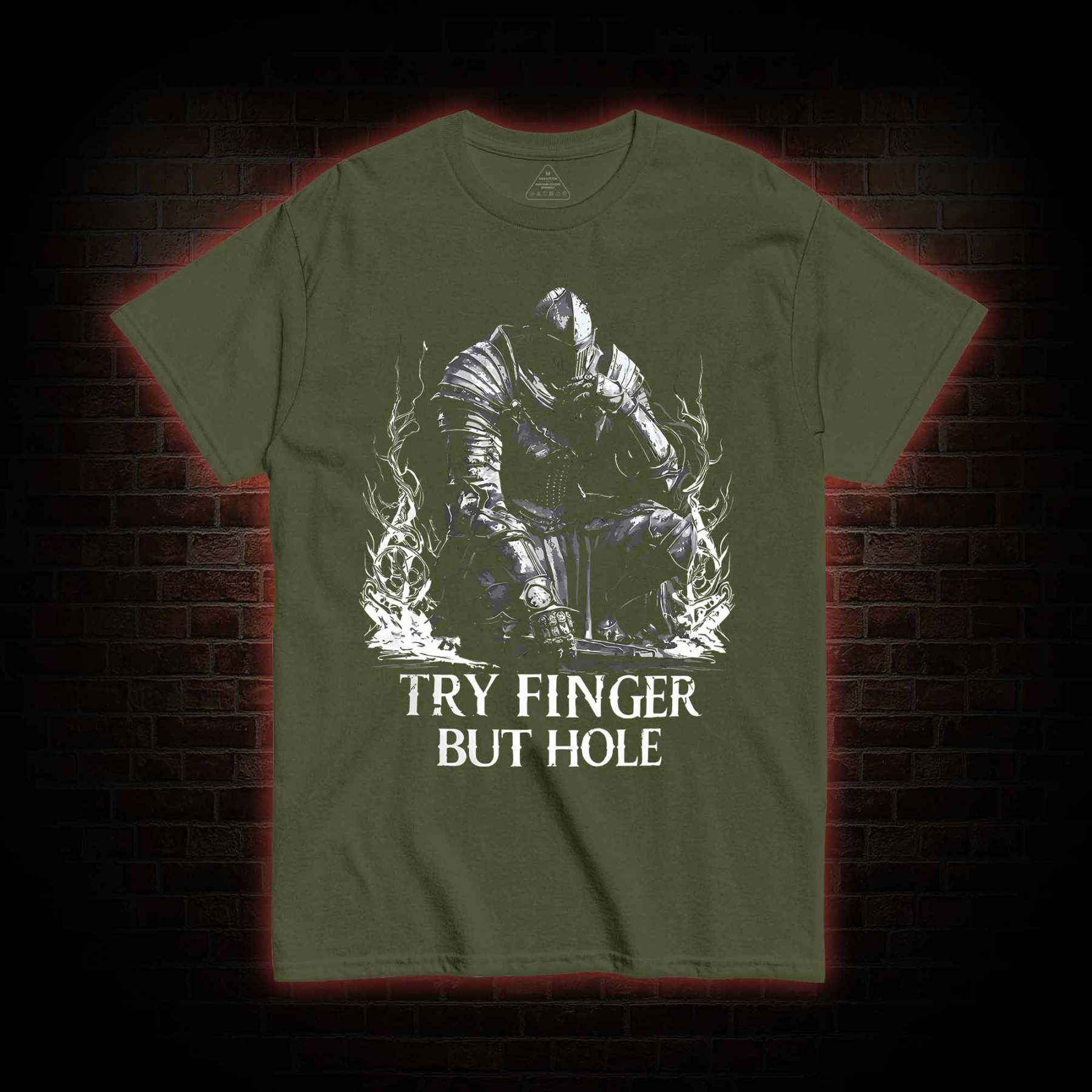 Try Finger but Hole T-shirt