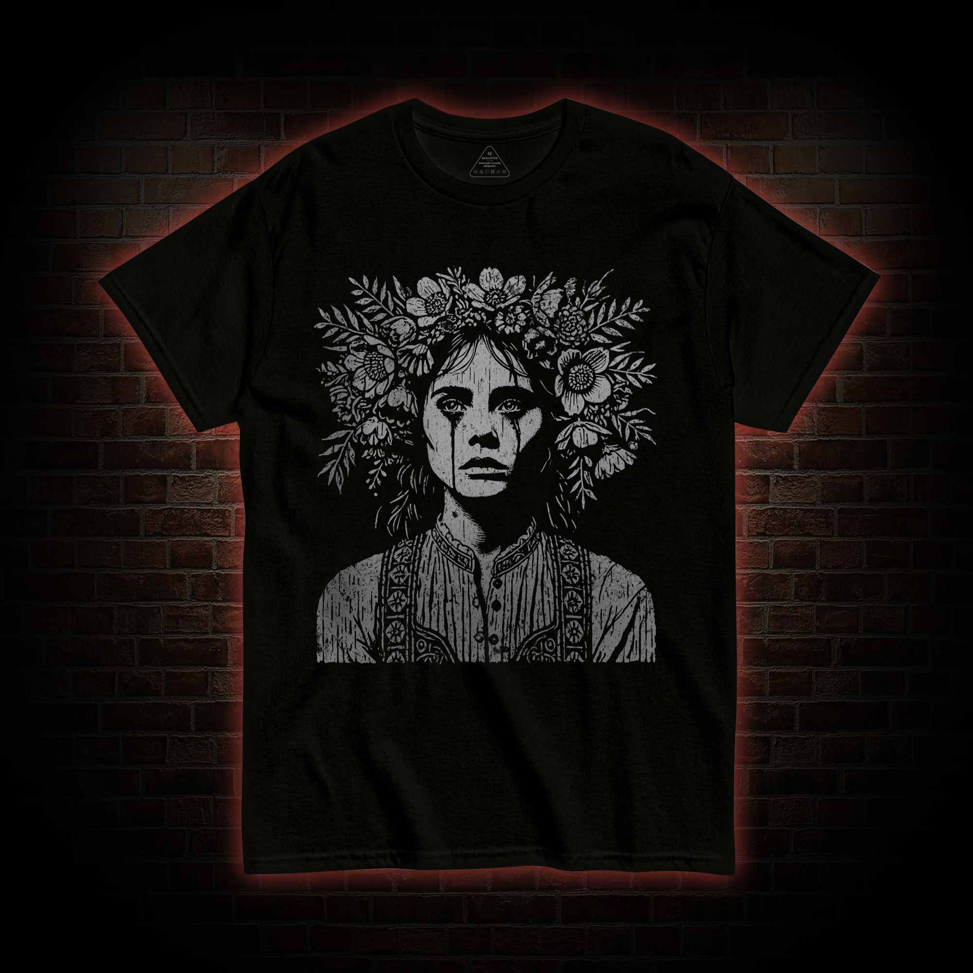 Mystic Hooded Figure T-shirt