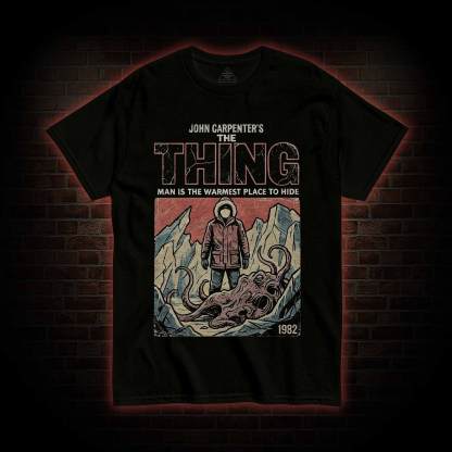 Man is the Warmest Place to Hide T-shirt