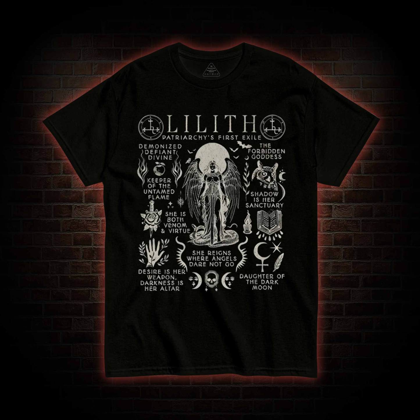 Lilith Feminist T-shirt