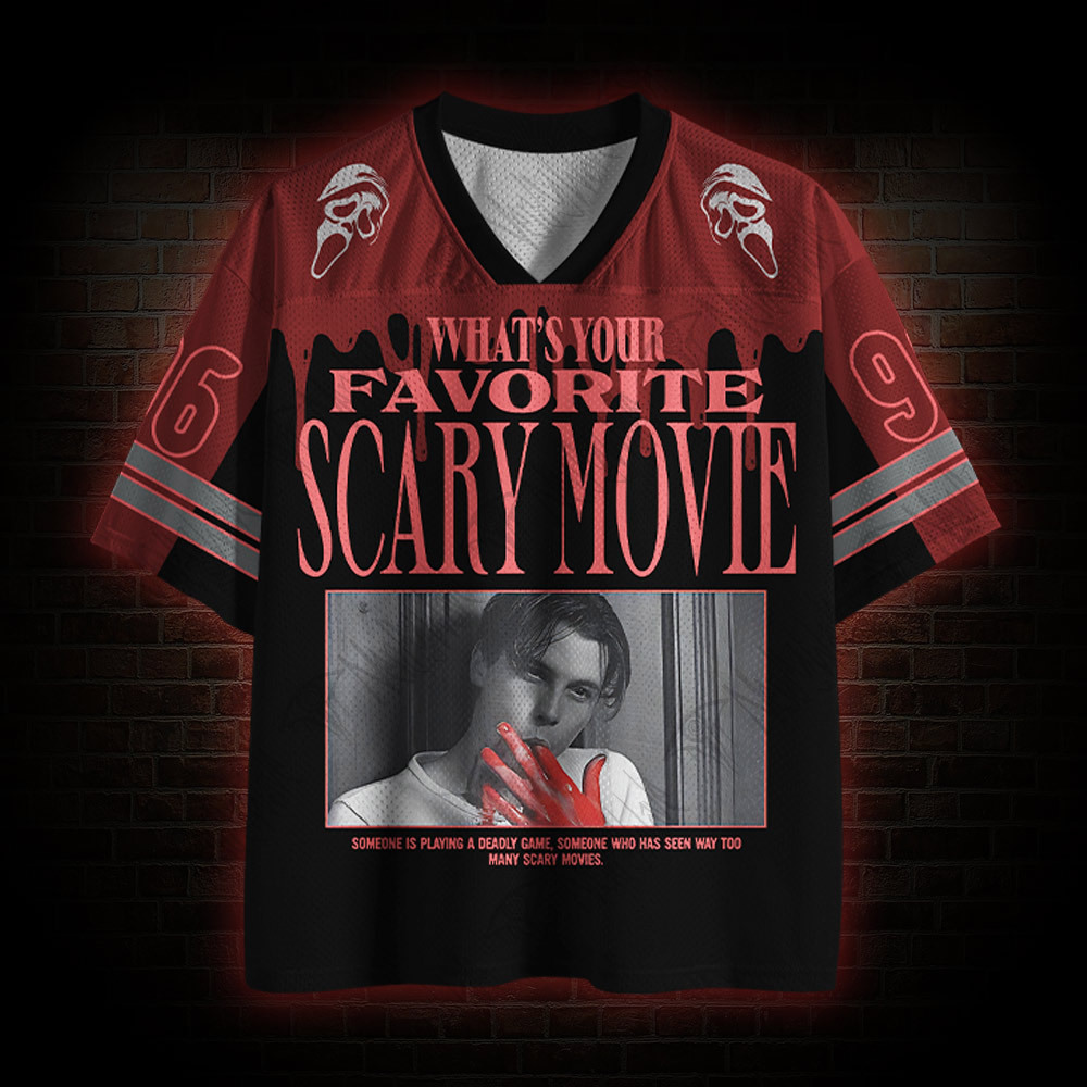What's Your Favorite Scary Movie Mesh Jersey