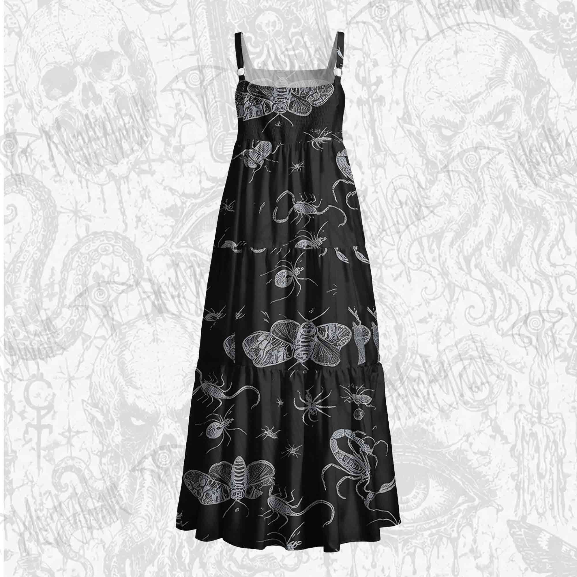 Night Crawlers Wide Straps Maxi Dress