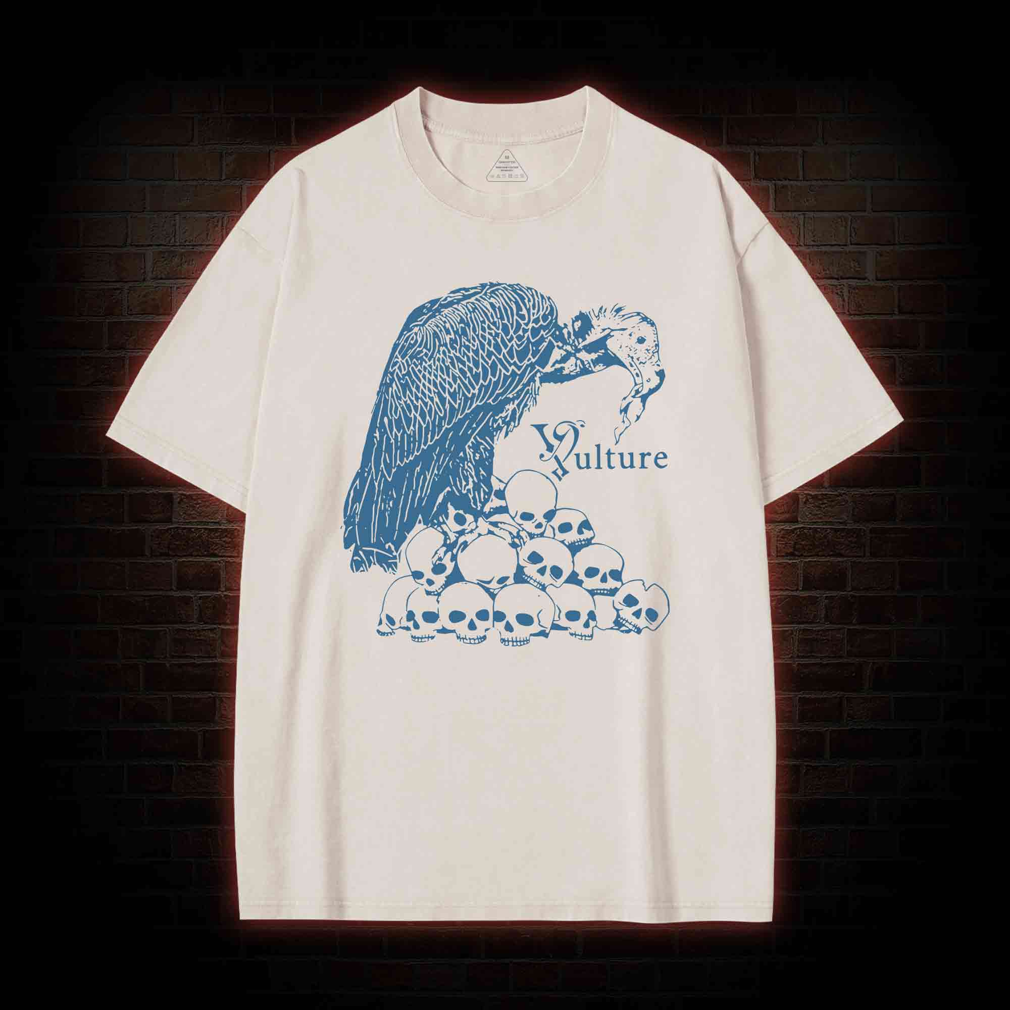 Vulture Graph Washed T-shirt