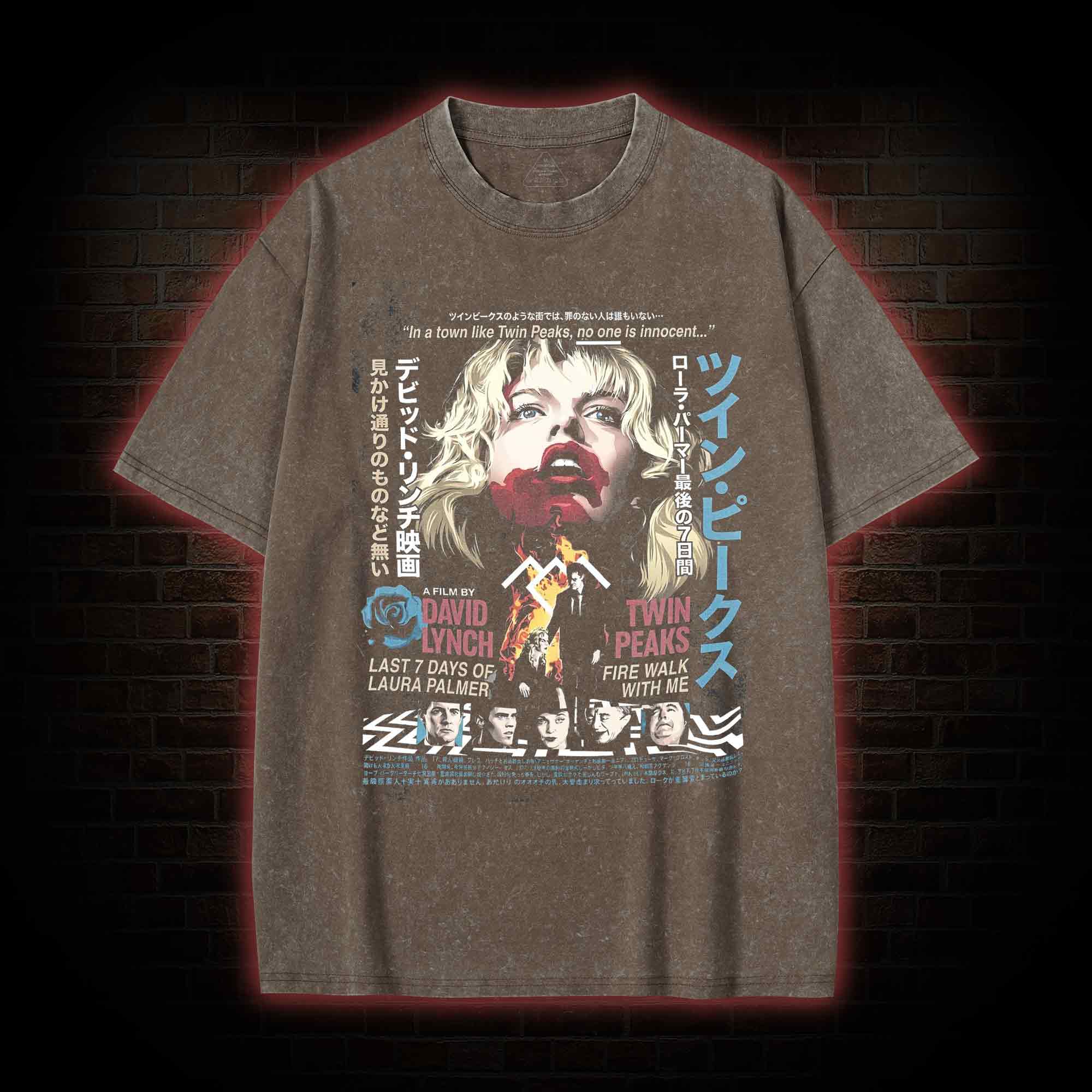 Every Day Give Yourself a Present Washed T-shirt