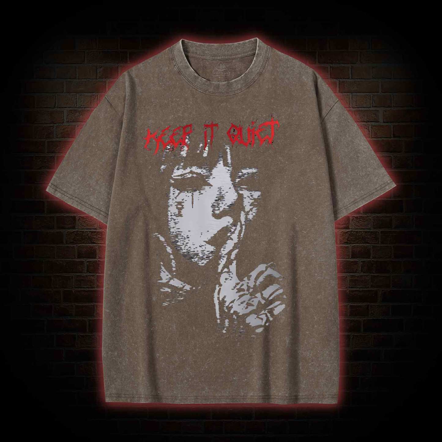 Keep it Quiet Washed T-shirt