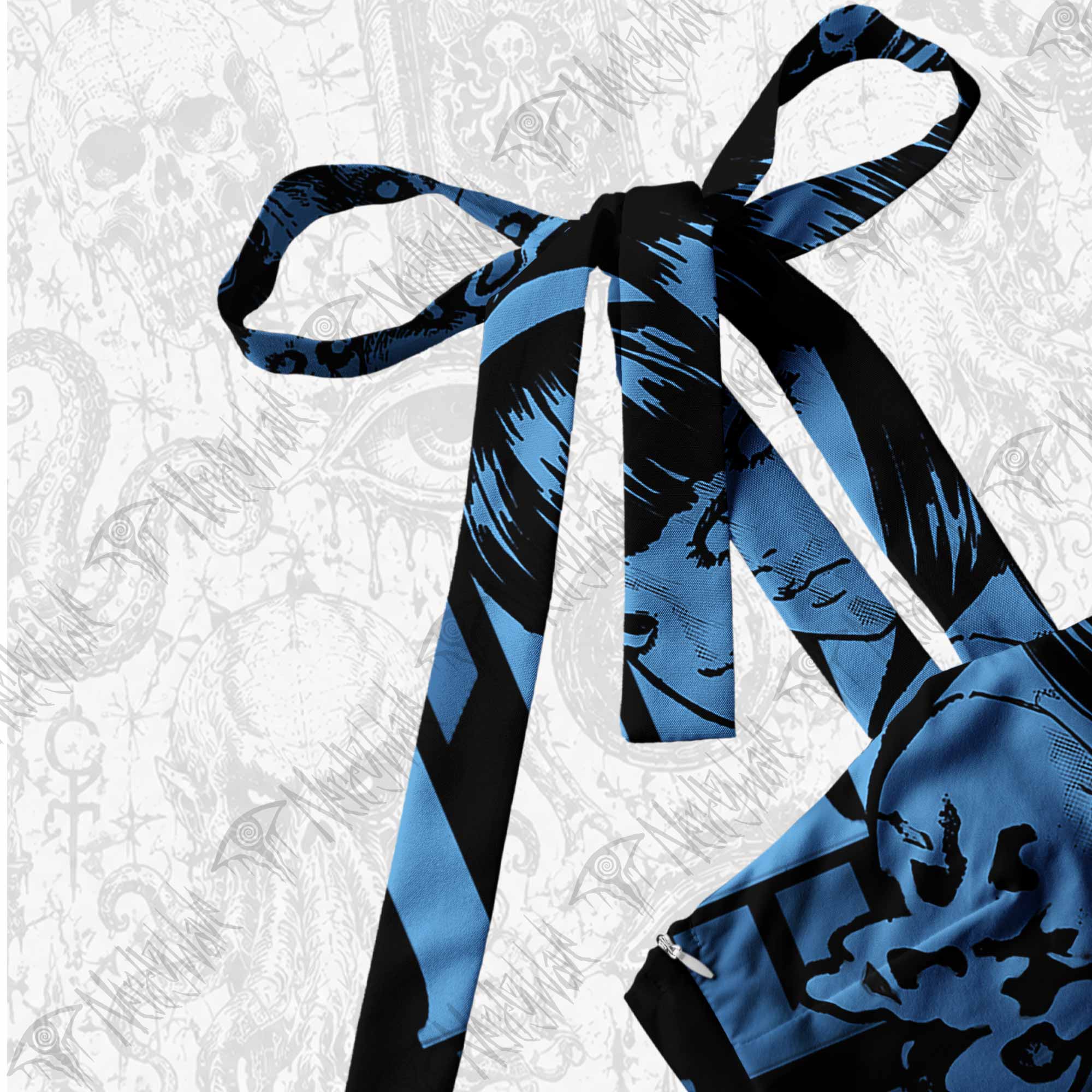 Do not Look at Me with Those Eyes Tie Shoulder Maxi Dress