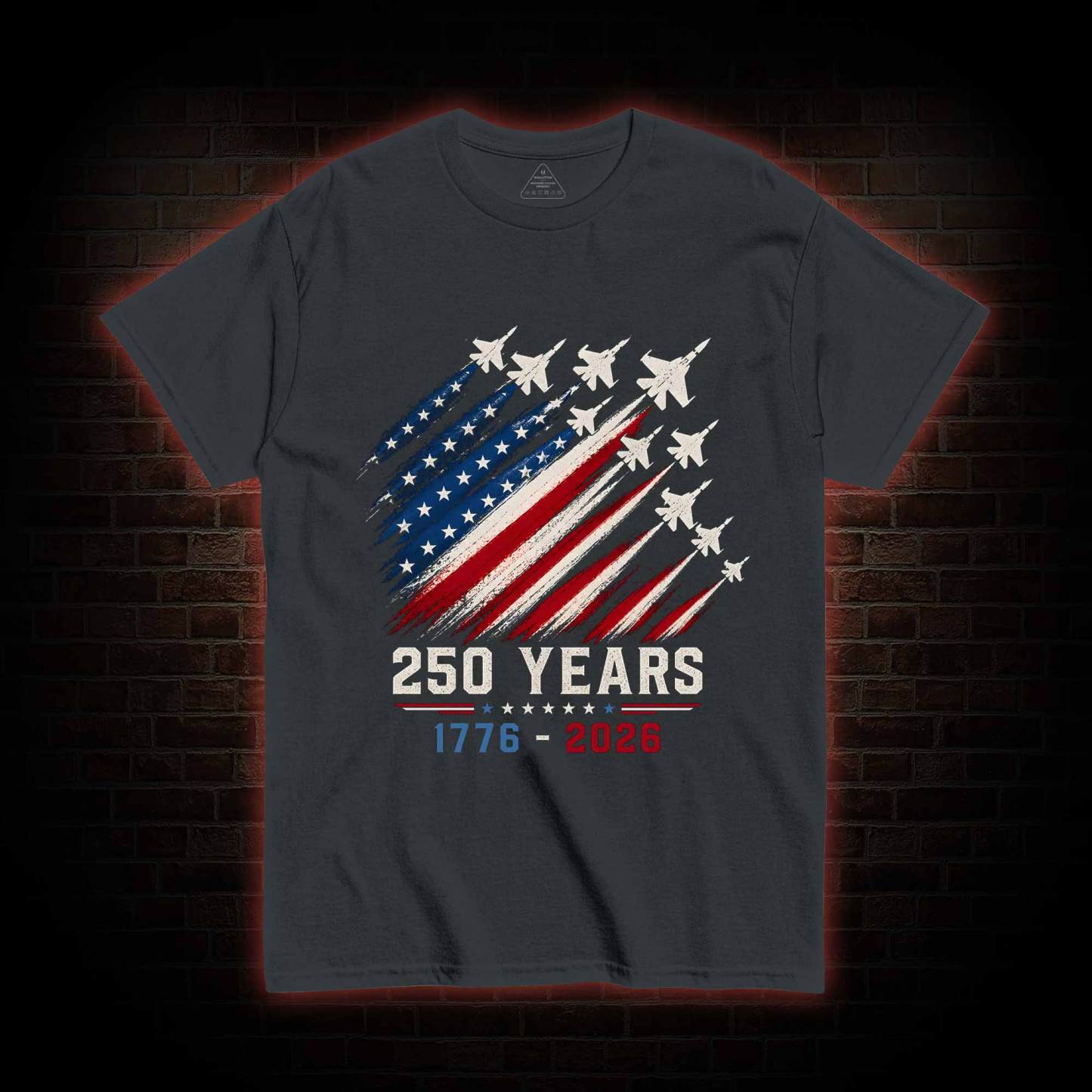 Patriotic Jet Fighter T-shirt
