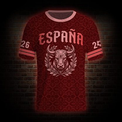 Personalized Spain Football Jersey
